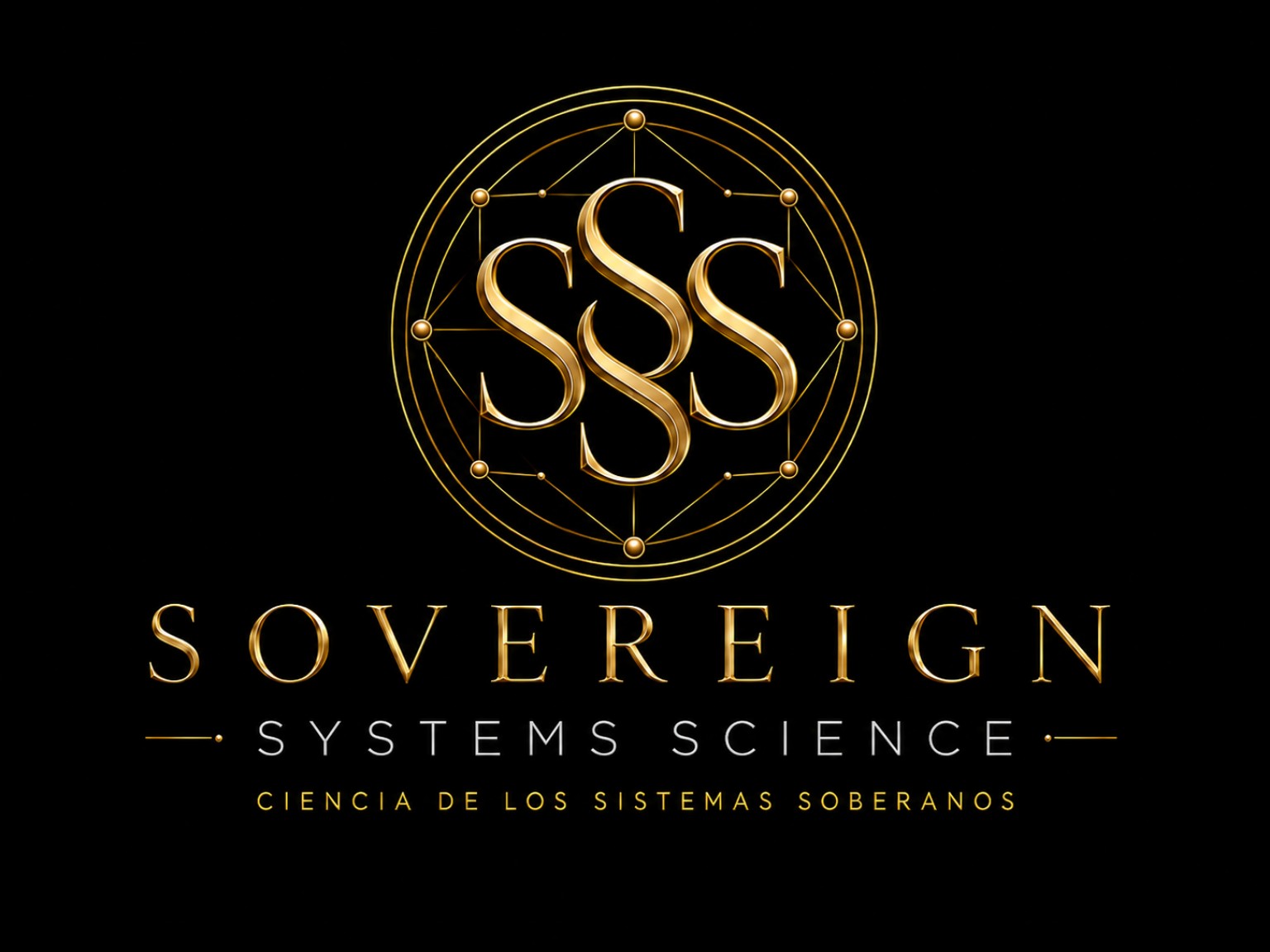 Logotipo oficial de Sovereign Systems Science y Ciencia de los Sistemas Soberanos